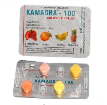 Actuele blisterafbeelding van Kamagra Flavored